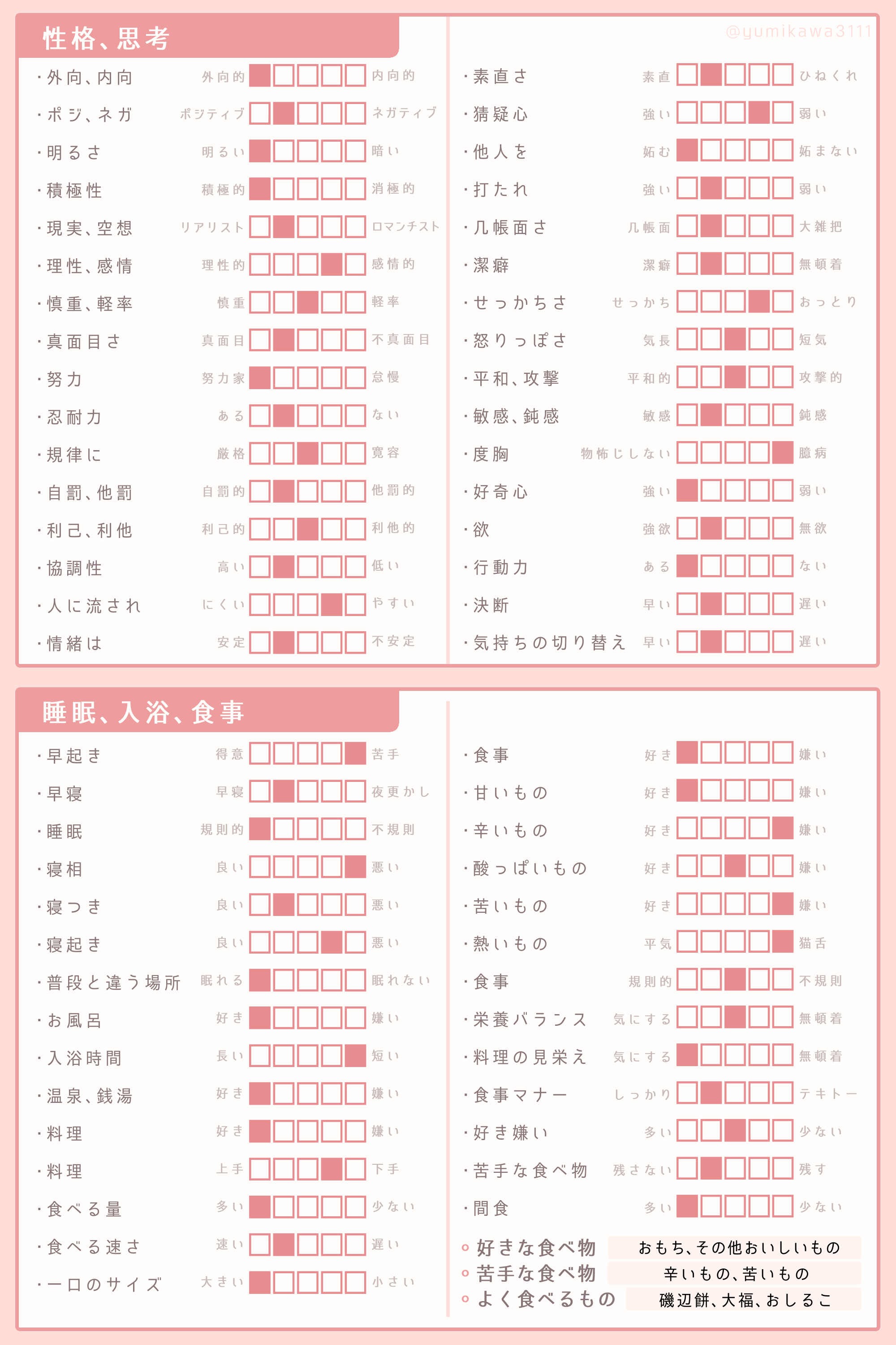 もちのせの超詳細設定２